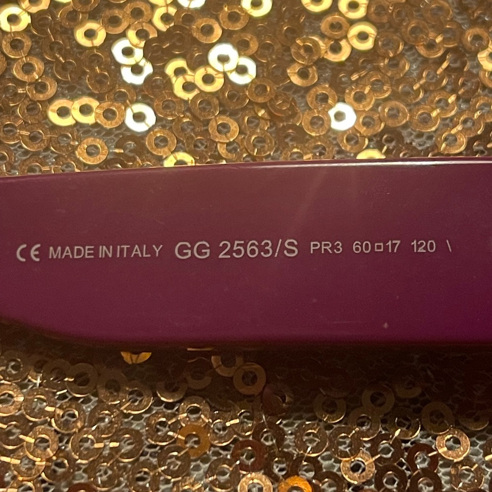 Vintage Gucci Hard To Find Pink Rectangular Sungl… - image 7